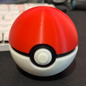 Pokébola 3D de 6.5 cm
