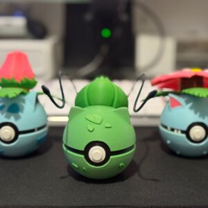 Pack Evolutivo PokéBalls: Bulbasaur - Ivysaur - Venusaur