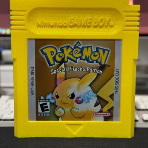 Cartucho Pokémon YELLOW para Pared - Tamaño Grande 20x23 cm