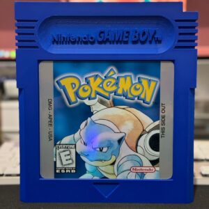 Cartucho Pokémon BLUE para Pared - Tamaño Grande 20x23 cm