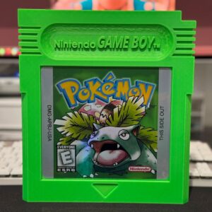 Cartucho Pokémon GREEN para Pared - Tamaño Grande 20x23 cm