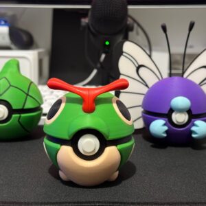 Pack Evolutivo PokéBalls: Caterpie- Metapod- butterfree