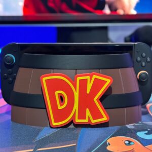 Base Cover Donkey Kong Barril Para Nintendo Switch 2